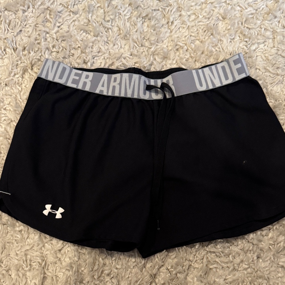 Under Armour Women's Black Athletic Shorts